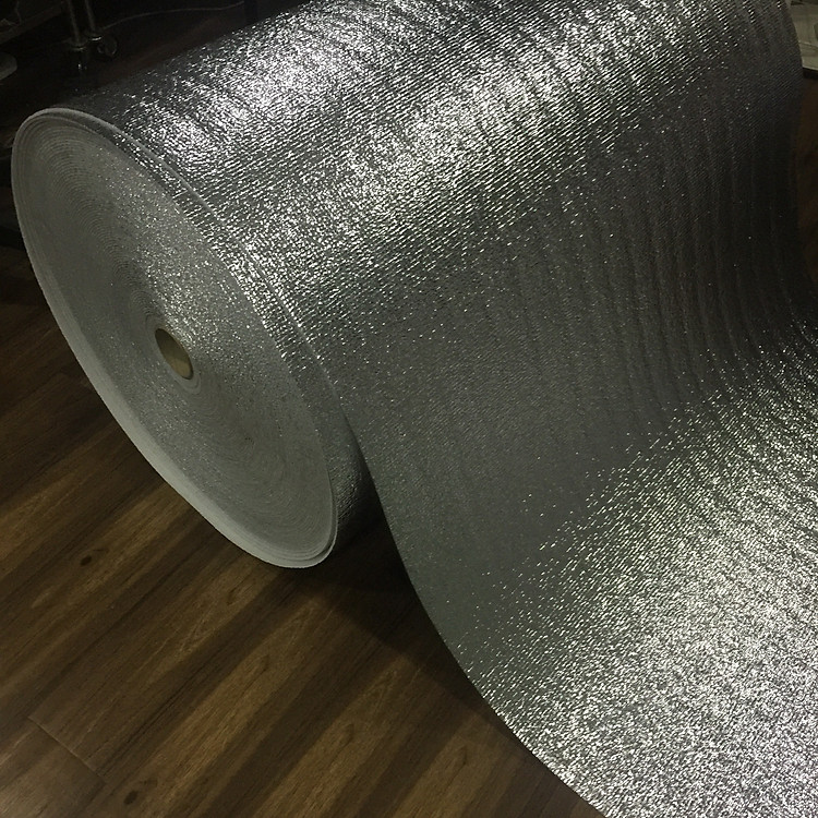 Xốp bạc cách nhiệt ( xốp pe foam tráng bạc ) dày 3ly - tấm cách nhiệt thủy canh