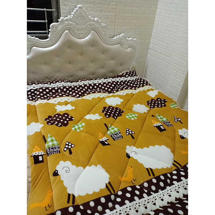 Chăn Lông Cừu 3 Lớp Loại Dày