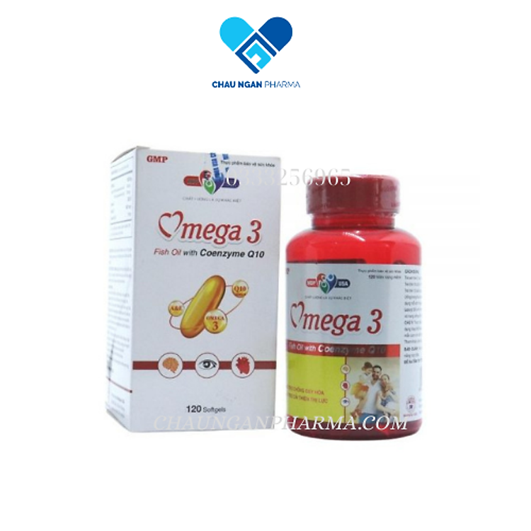 Dầu cá Omega 3 Fish Oil Mediphar Chai 120 viên - Hỗ trợ tăng cường sức khỏe, giúp bổ não, tốt cho da và mắt, cải thiện trí nhớ, giảm nguy cơ xơ vữa động mạch.