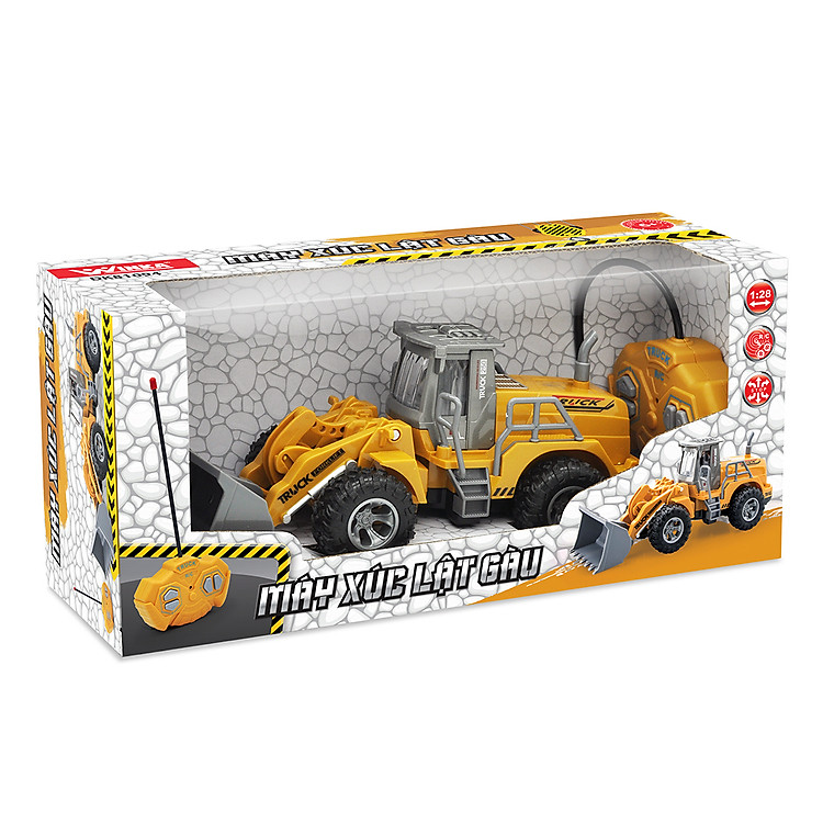 Máy xúc lật điều khiển từ xa DK81094 Chính hãng Tiết kiệm - Hình ảnh 2