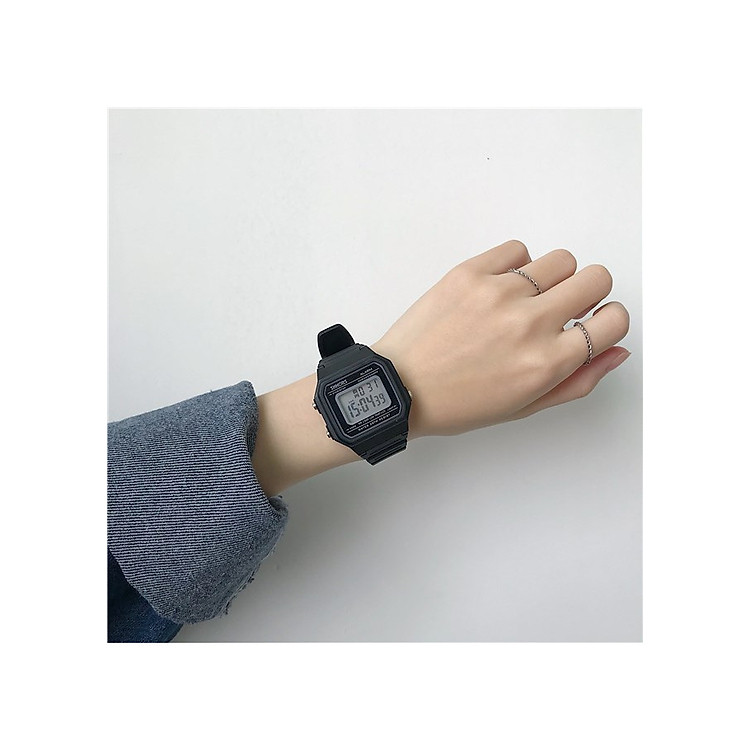 Đồng Hồ Điện Tử Unisex Dây Cao Su Thời Trang DH11