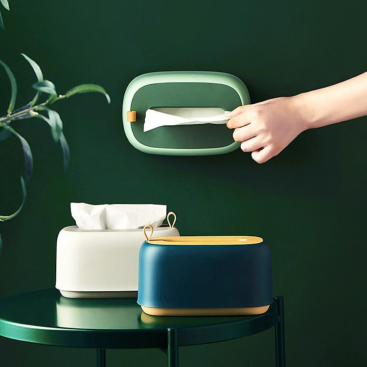 Hộp Đựng Khăn Giấy Gắn Tường Thiết Kế Sáng Tạo