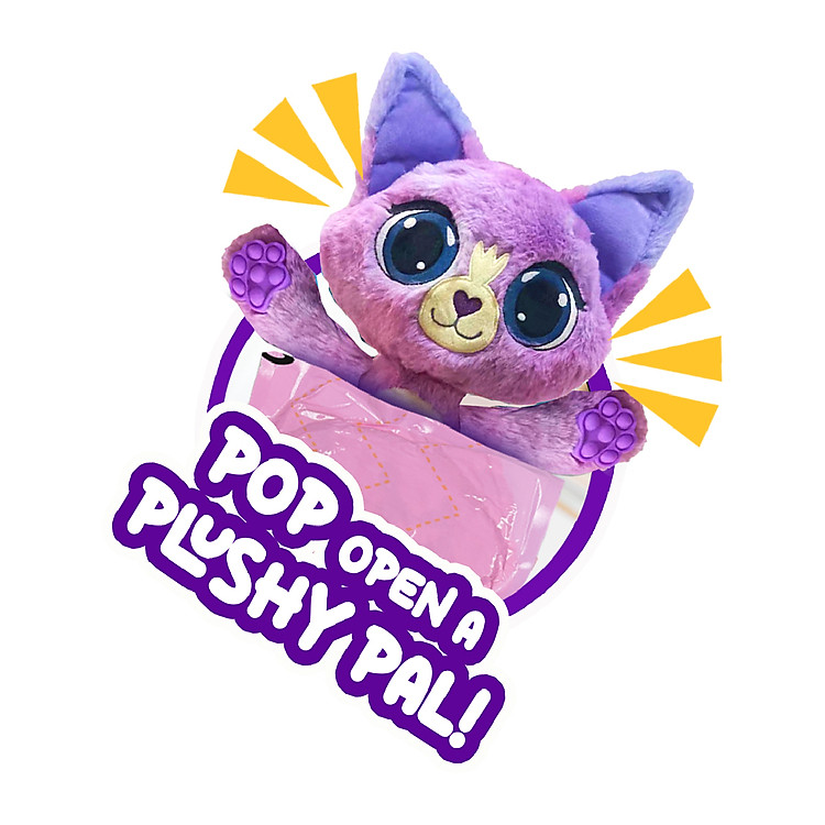 Đồ Chơi Thú Bông BUBBLE POPS Kitty 34cm Chính hãng Ưu đãi - Hình ảnh 5