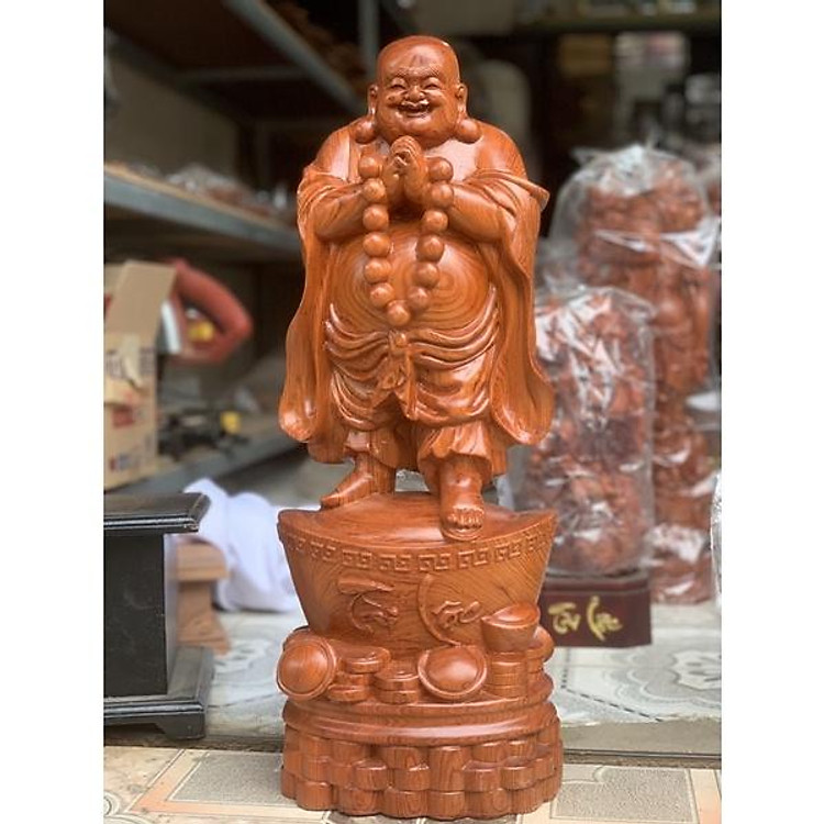 Tượng Di lặc chúc phúc cao 60cm