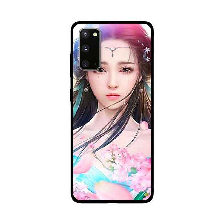 Ốp Lưng Dành Cho Samsung Galaxy S20 mẫu Cung Nữ Anh Đào - Hàng Chính Hãng