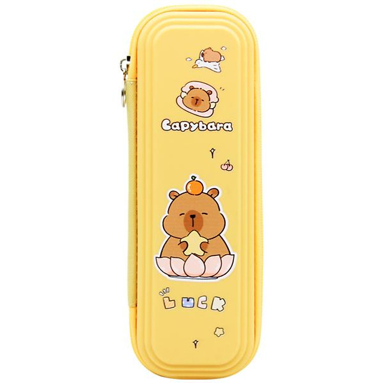 Bóp Viết Nhựa Capybara Shunde 9116 - Màu Vàng - Ảnh 2