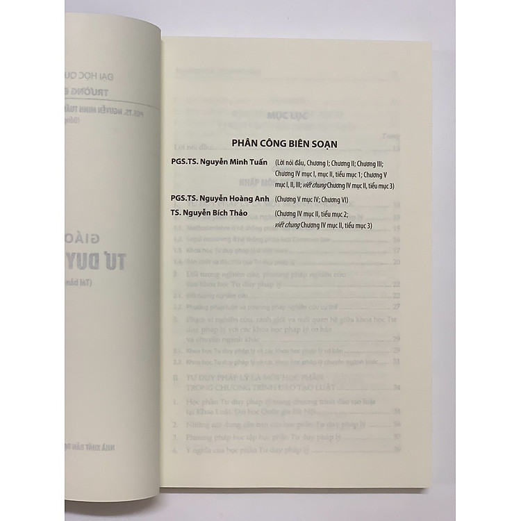 Giáo trình tư duy pháp lý (Tái bản lần thứ nhất) - Ảnh 4