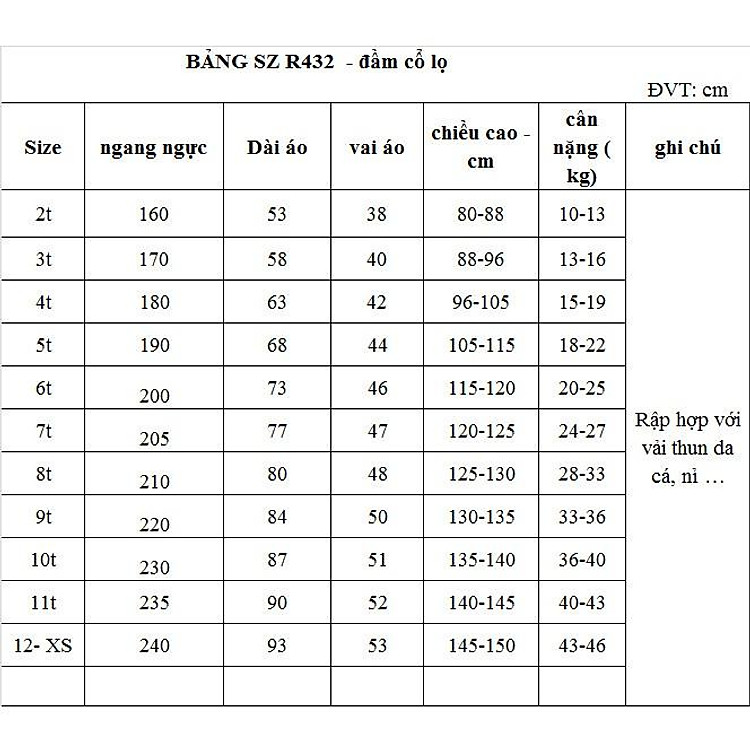 Rập Giấy A0 R432 - Đầm Thun Cổ Ôm - Ảnh 3
