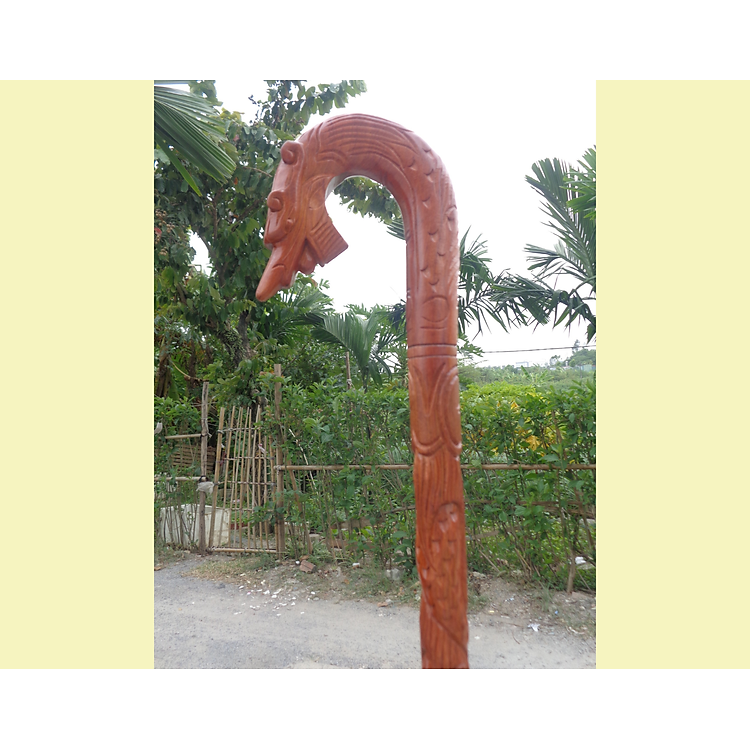 Gậy Batoong gỗ Hương trạm rồng Chính hãng Giá rẻ - Hình ảnh 4