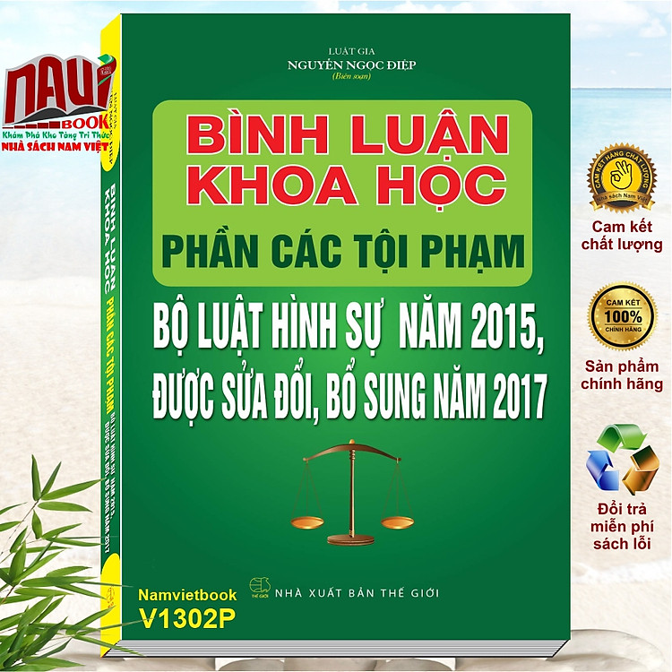 Bình Luận Khoa Học Phần Các Tội Phạm Bộ Luật Hình Sự Năm 2015 Được Sửa Đổi, Bổ Sung Năm 2017 (V1302P)