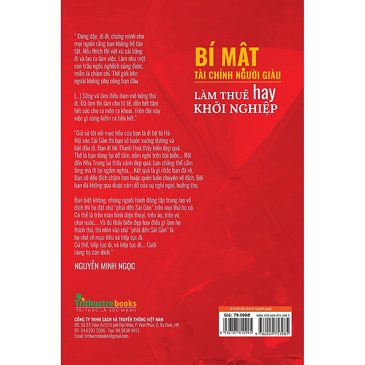 Bí Mật Tài Chính Người Giàu Làm Thuê Hay Khởi Nghiệp - Ảnh 2