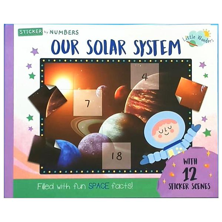 Little Wonders Sticker By Number – Our Solar System