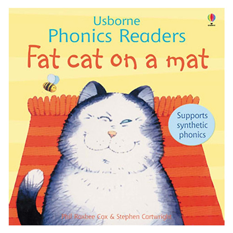 Sách Usborne Fat cat on a mat