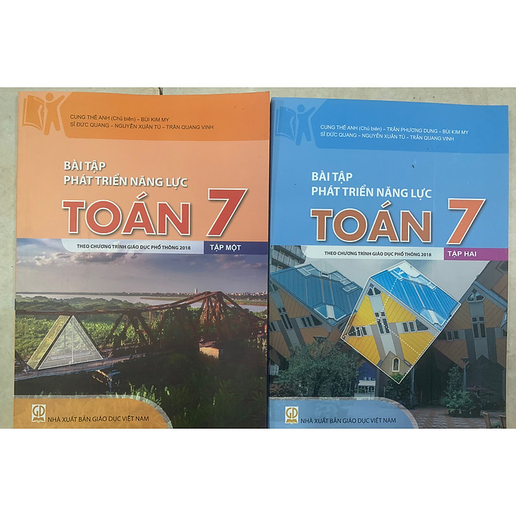 Bài tập phát triển năng lực Toán 7 ( tập 1 + tập 2)