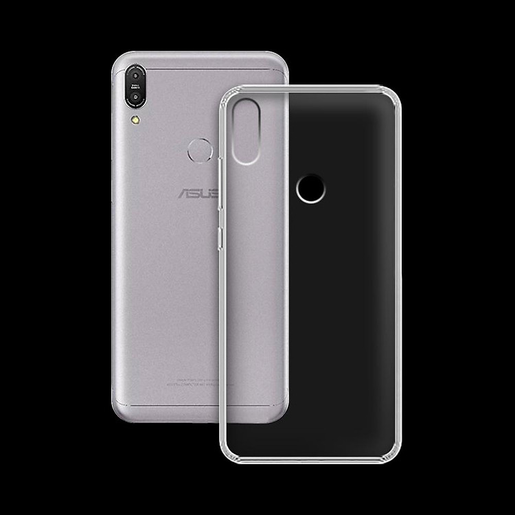 Ốp lưng cho Zenfone Max Pro M1 - Ốp dẻo trong - Hàng Chính Hãng