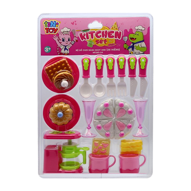 Bộ Đồ Chơi Bánh Ngọt Mini tiNiToy NF293-24