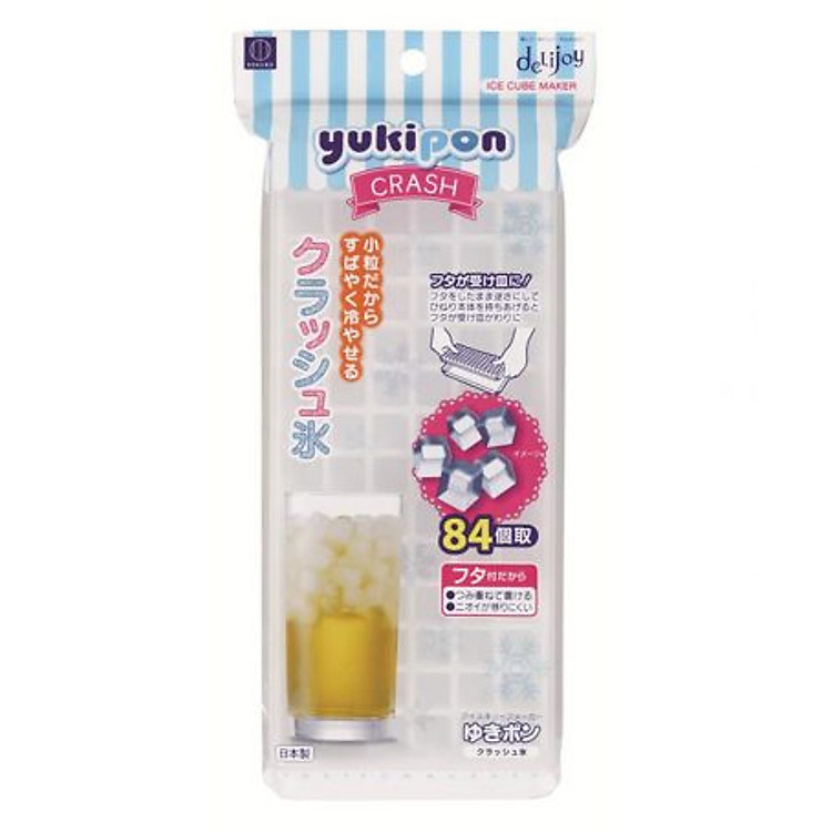 Khay đá 84 viên mini kèm nắp đậy nội địa Nhật Bản