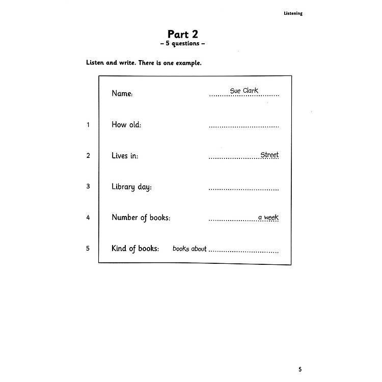 Cambridge Young Learner English Test Movers 3: Student Book - Ảnh 6