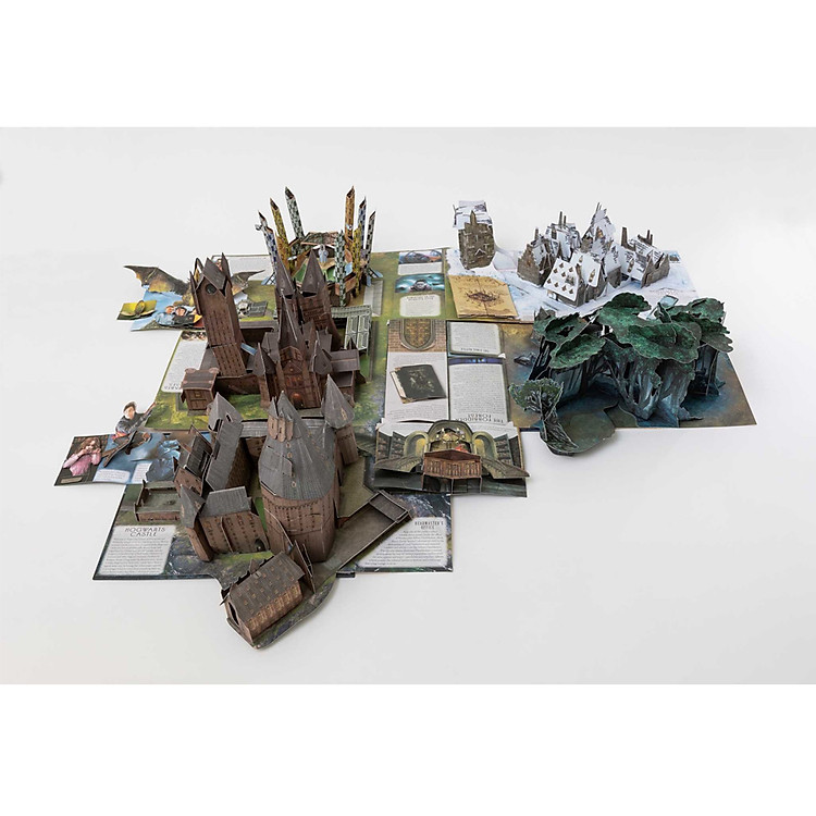 Sách Harry Potter: A Pop Up Guide to Hogwarts (English Book)