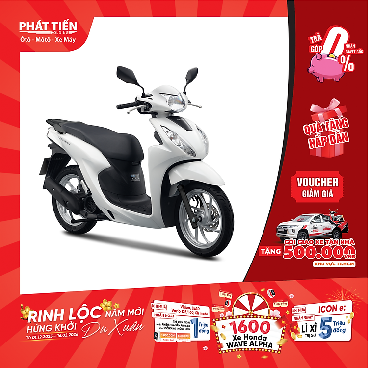 Xe máy Honda Vision Tiêu Chuẩn 2026