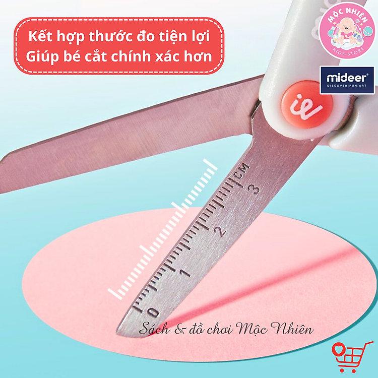 Đồ Chơi Cắt Giấy Mideer Cho Bé Chính hãng Tiết kiệm - Hình ảnh 2