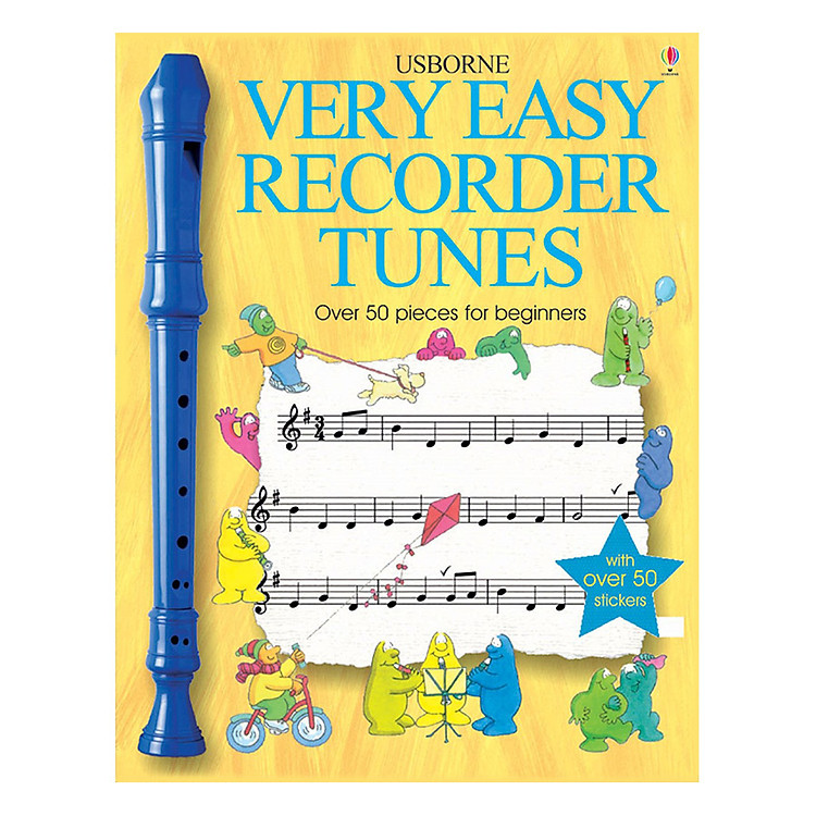 Sách Usborne Very Easy Recorder Tunes