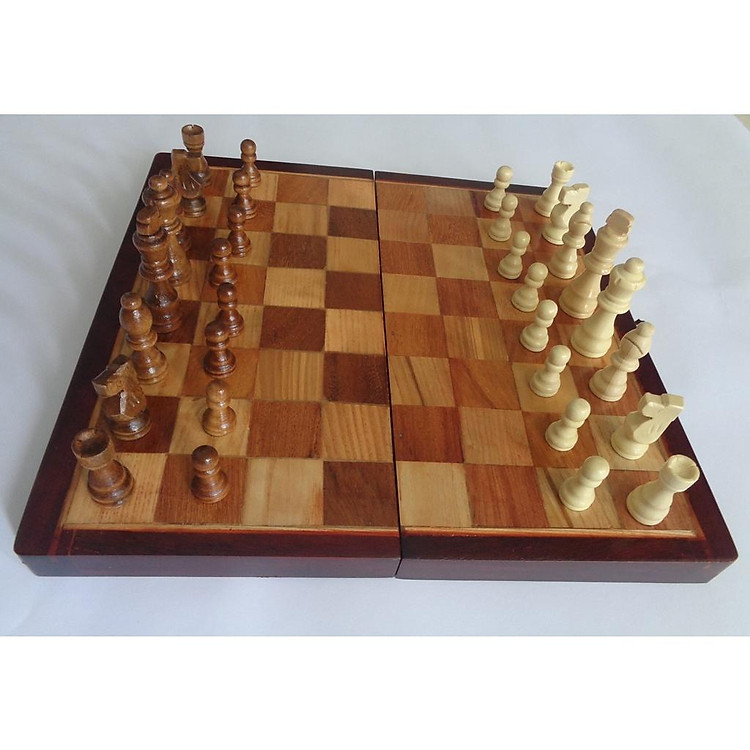 Bộ cờ vua gỗ tự nhiên cao cấp Chính hãng Giá rẻ - Hình ảnh 5