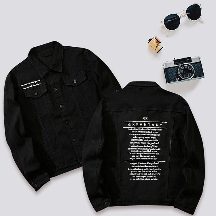 Áo khoác jean nam rẻ GX cực chất phong cách-A3001