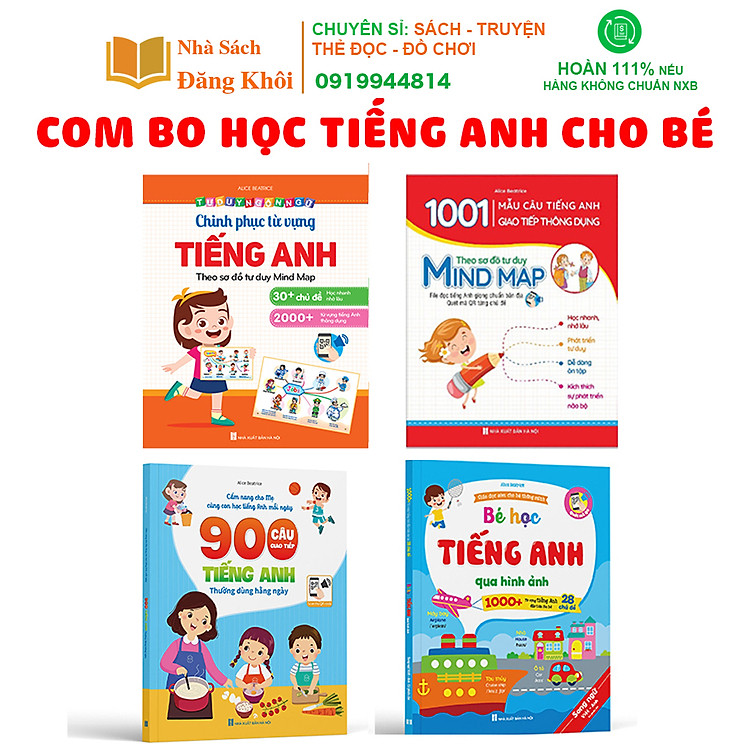 COMBO Trọn bộ Tiếng Anh đầu đời cho bé