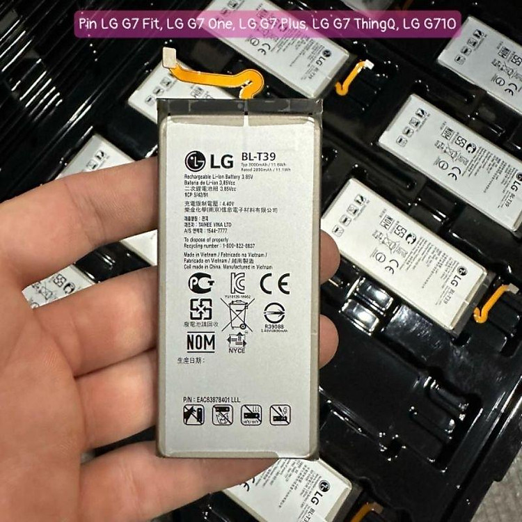 Pin LG BL-T39 Zin New Chính Hãng dùng cho các dòng LG G7 Fit, LG G7 One, LG G7 Plus, LG G7 ThinQ, G710 (BL-T39)