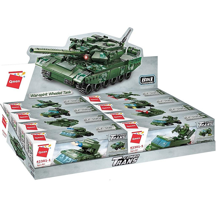 Mua tại Tiki: Bộ Đồ Chơi Xếp Hình Qman 42301 Chính hãng Tiết kiệm