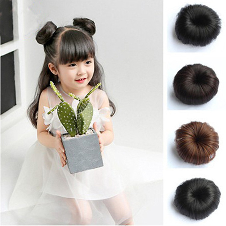 Búi tóc giả Na Tra cho bé xinh xắn đáng yêu