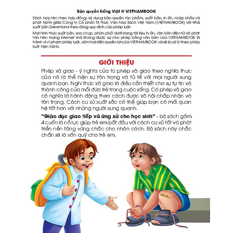 Giáo Dục Giao Tiếp Và Ứng Xử Cho Học Sinh - Kỹ Năng Cơ Bản - Ảnh 3