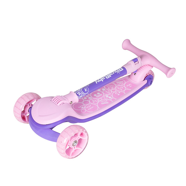 Xe SCOOTER 3 Bánh Royal Baby Hồng Chính hãng Tiết kiệm - Hình ảnh 5