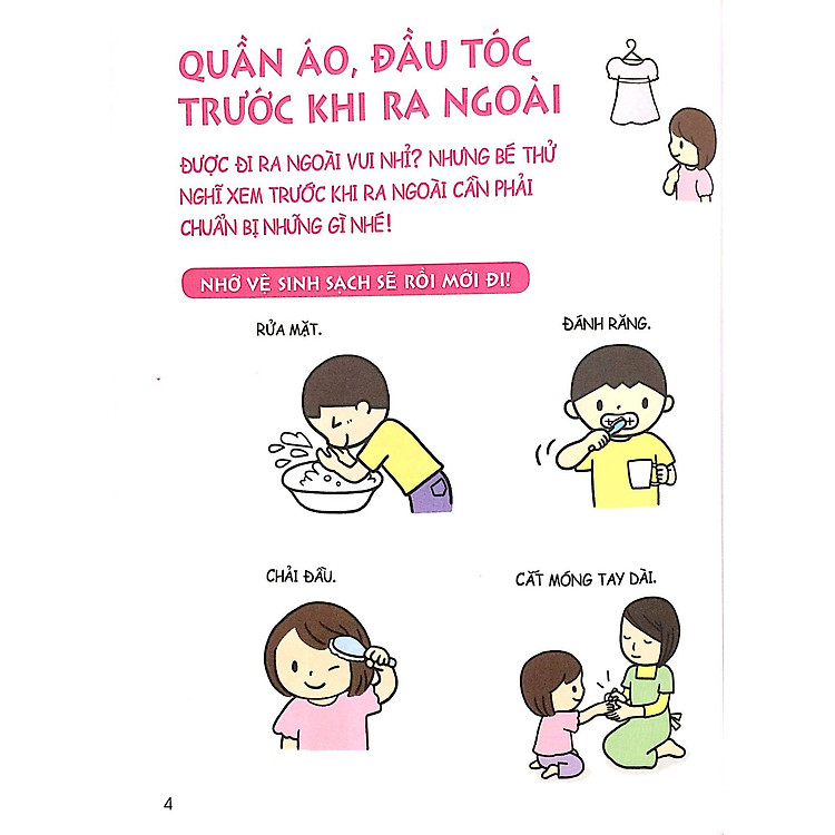 Cẩm Nang Sinh Hoạt Bằng Tranh Cho Bé Tập 3: Kĩ Năng Đi Ra Ngoài (Tái Bản 2019) - Ảnh 3