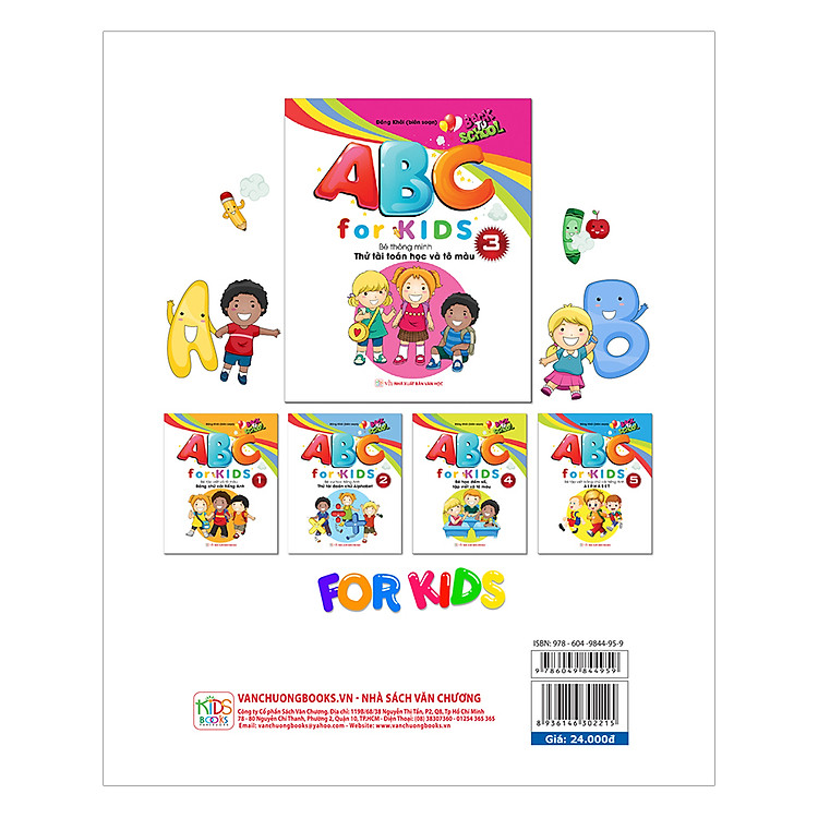 ABC For KIDS – Bé Thông Minh Thử Tài Toán Học Và Tô Màu (Quyển 3) - Ảnh 2