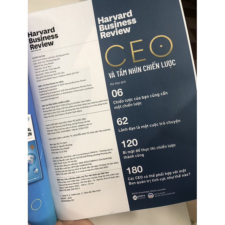 HBR'S 10 MUST READ - CEOs VÀ TẦM NHÌN CHIẾN LƯỢC - Ảnh 4