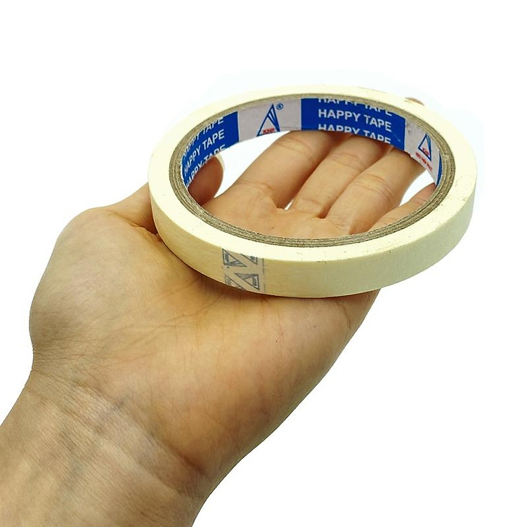 Băng Keo Giấy 1F2 - Màu Vàng - Ảnh 4