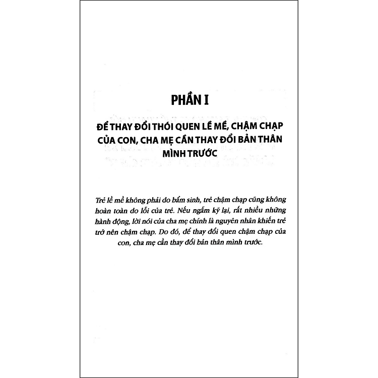 Cha Mẹ Phải Làm Gì Khi Con Chậm Chạp - Ảnh 3