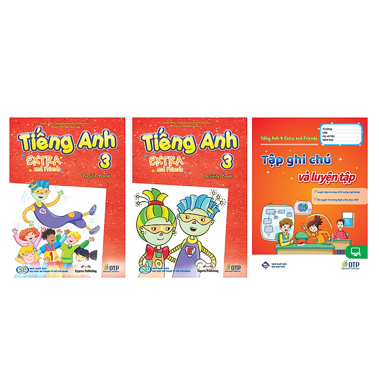 Tiếng Anh 3 Extra and Friends trọn bộ