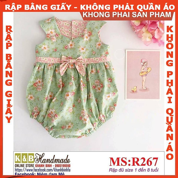 Rập Giấy A0 Mã R267 (BẢN VẼ) - Ảnh 2