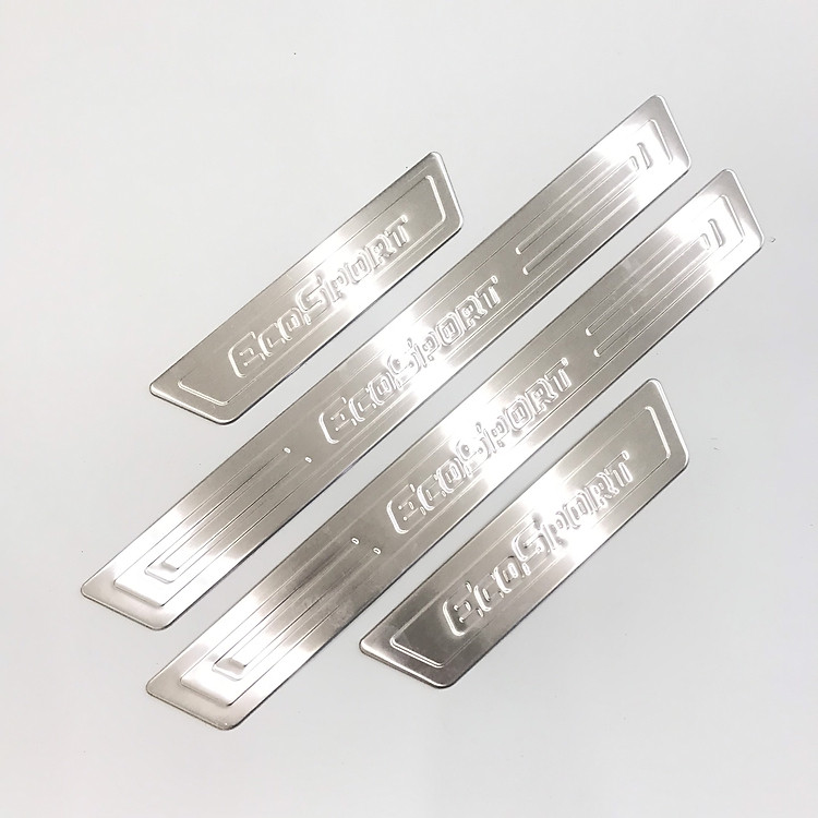 Bộ Ốp bậc, Nẹp bước chân INOX dành cho xe Ford Ecosport