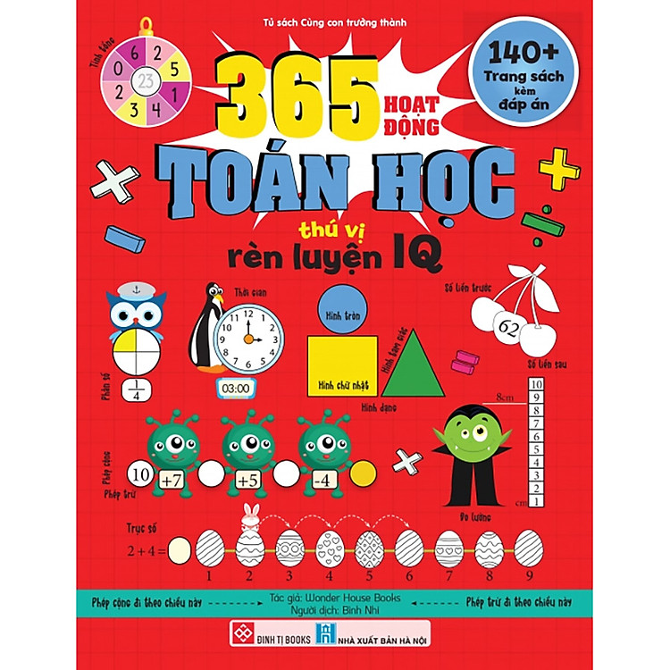 365 Hoạt Động Toán Học Thú Vị Rèn Luyện IQ