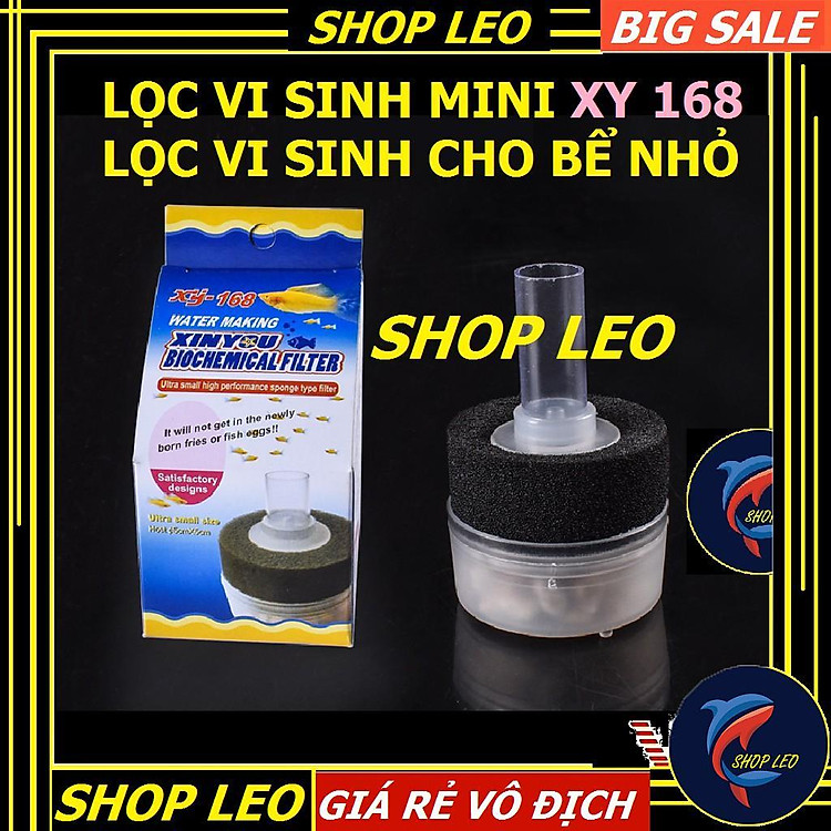 Lọc vi sinh mini XY 168 - Lọc vi sinh hồ cá nhỏ - LỌC HỒ CÁ - HỒ THỦY SINH