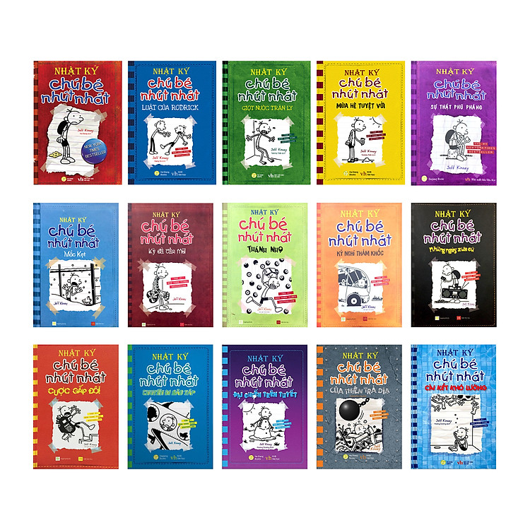 Trọn bộ Chú bé nhút nhát tiếng Việt (15 cuốn)