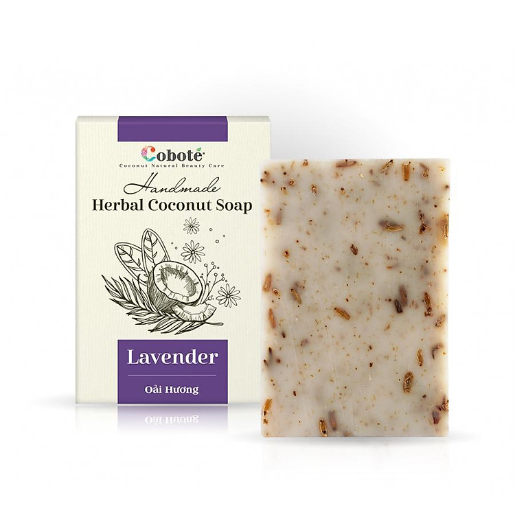 Xà Phòng Thảo Mộc Coboté - Oải Hương – Tái Tạo Làn Da- 100% Tự Nhiên