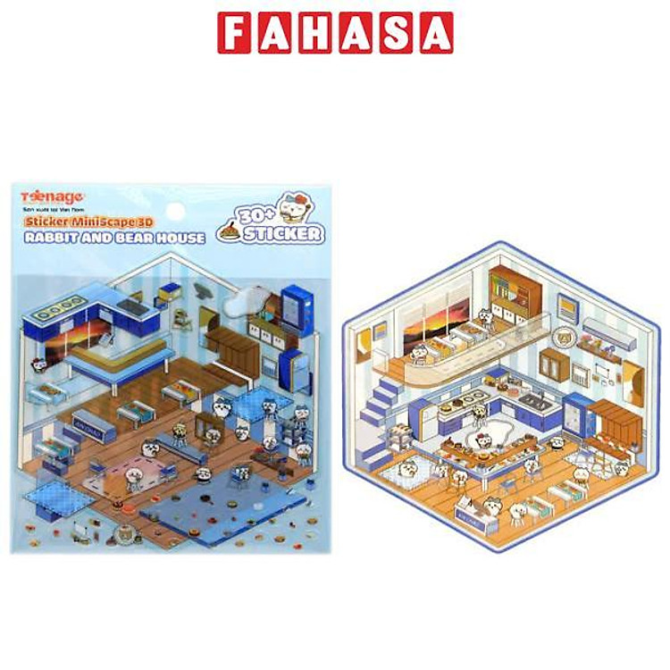 Sticker MiniScape 3D – Teenage MS-04