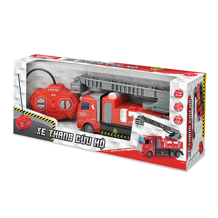 Xe thang cứu hộ điều khiển DK81093 Chính hãng Tiết kiệm - Hình ảnh 3