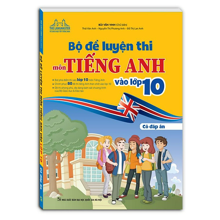 Bộ Đề Luyện Thi Môn Tiếng Anh Vào Lớp 10