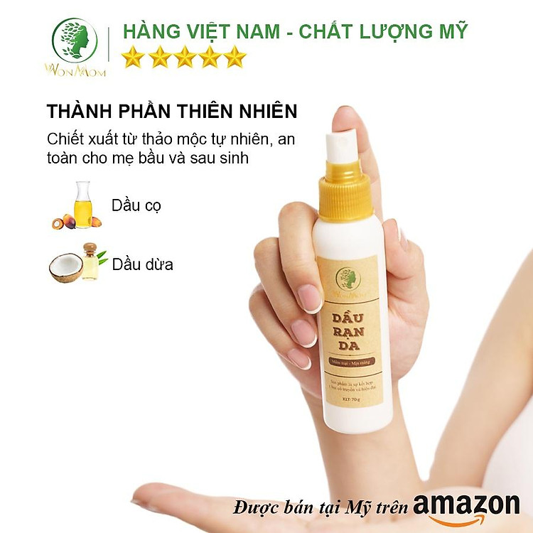 Dầu Chống Rạn Da Wonmom 70g Chính hãng Giá rẻ - Hình ảnh 4